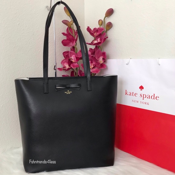 kate spade Handbags - 🎉SALE🎉🆕Kate Spade On Purpose Black Leather Tote